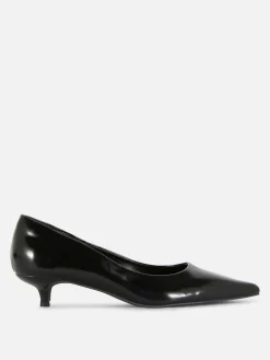 Vêtements Gothiques|Chaussures À Talons|Primark Escarpins à Talon Bas Noir