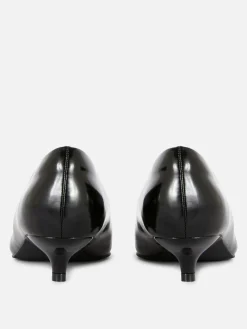 Vêtements Gothiques|Chaussures À Talons|Primark Escarpins à Talon Bas Noir