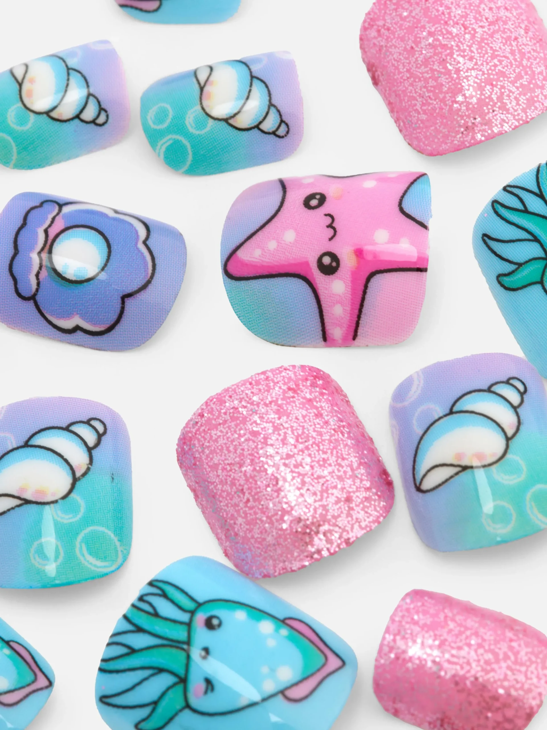 Faux Ongles|Primark Faux Ongles Autocollants Mer Multicolore