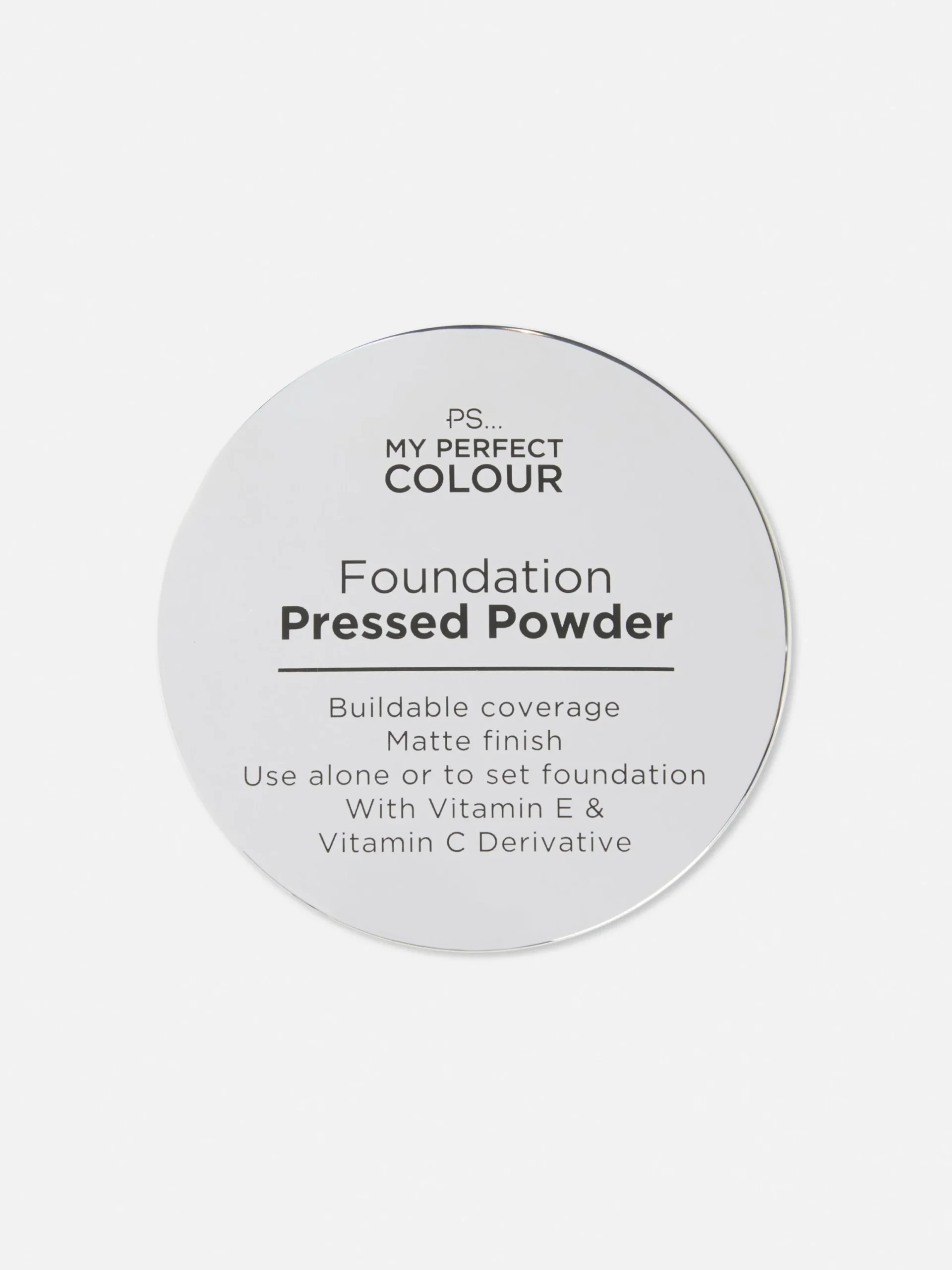 Poudres|Primark Fond De Teint Poudre Pressée PS My Perfect Colour Blanc