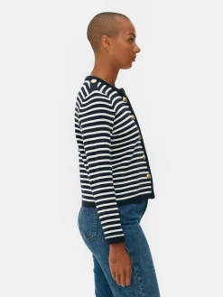 Pulls Et Gilets|Primark Gilet à Boutons Bleu marine