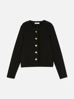 Pulls Et Gilets|Primark Gilet à Boutons Noir