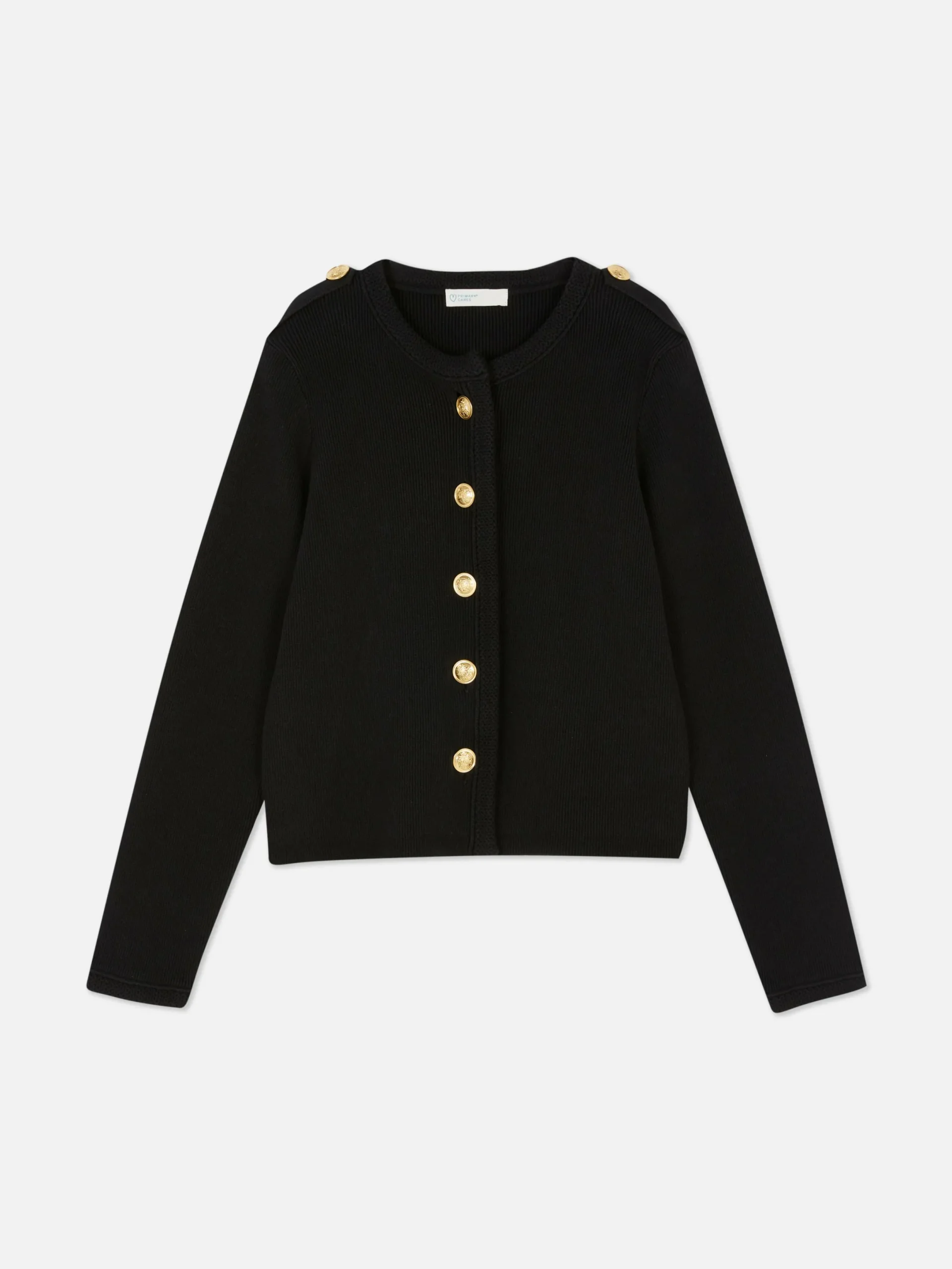 Pulls Et Gilets|Primark Gilet à Boutons Noir