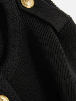 Pulls Et Gilets|Primark Gilet à Boutons Noir