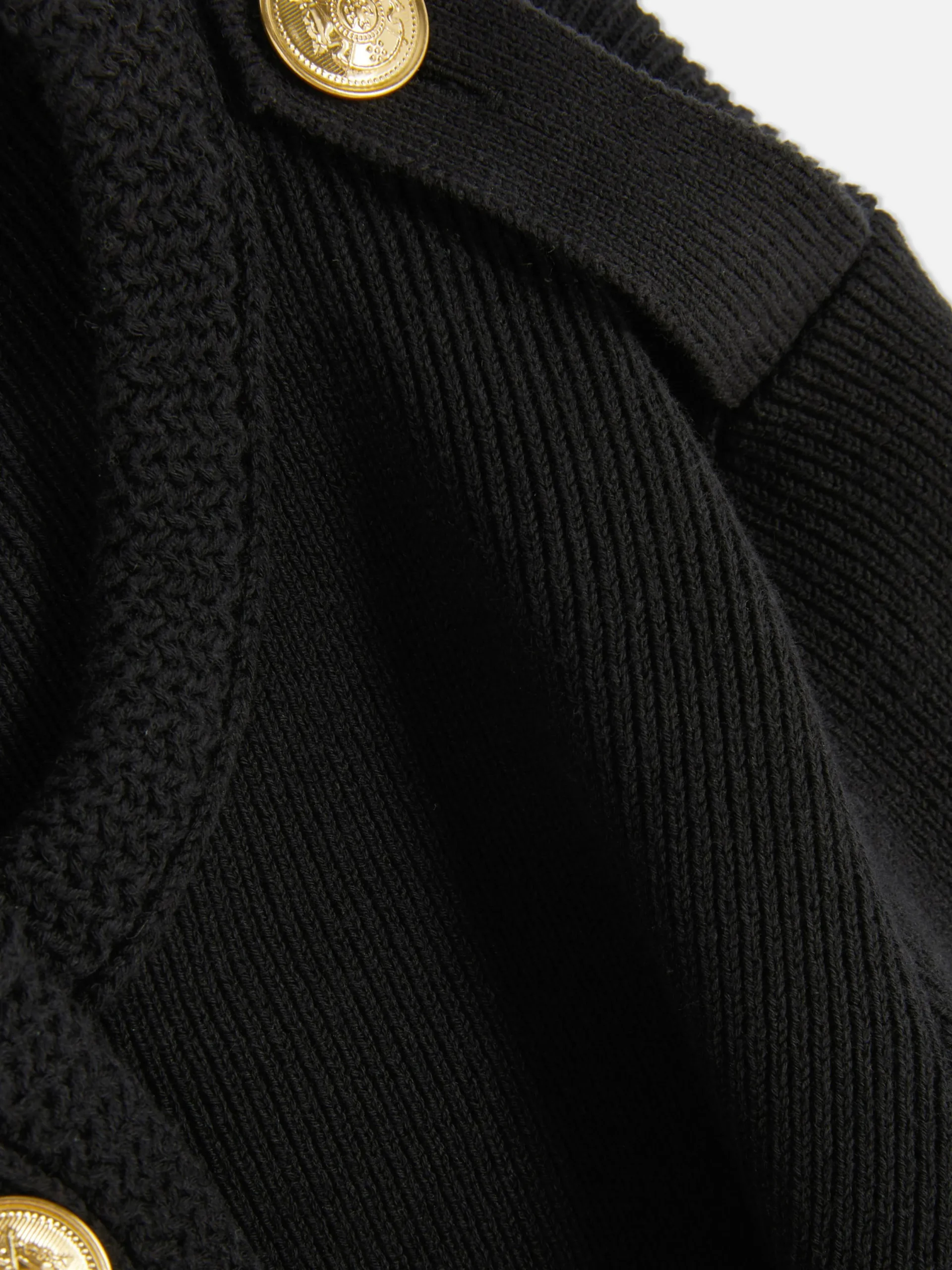 Pulls Et Gilets|Primark Gilet à Boutons Noir