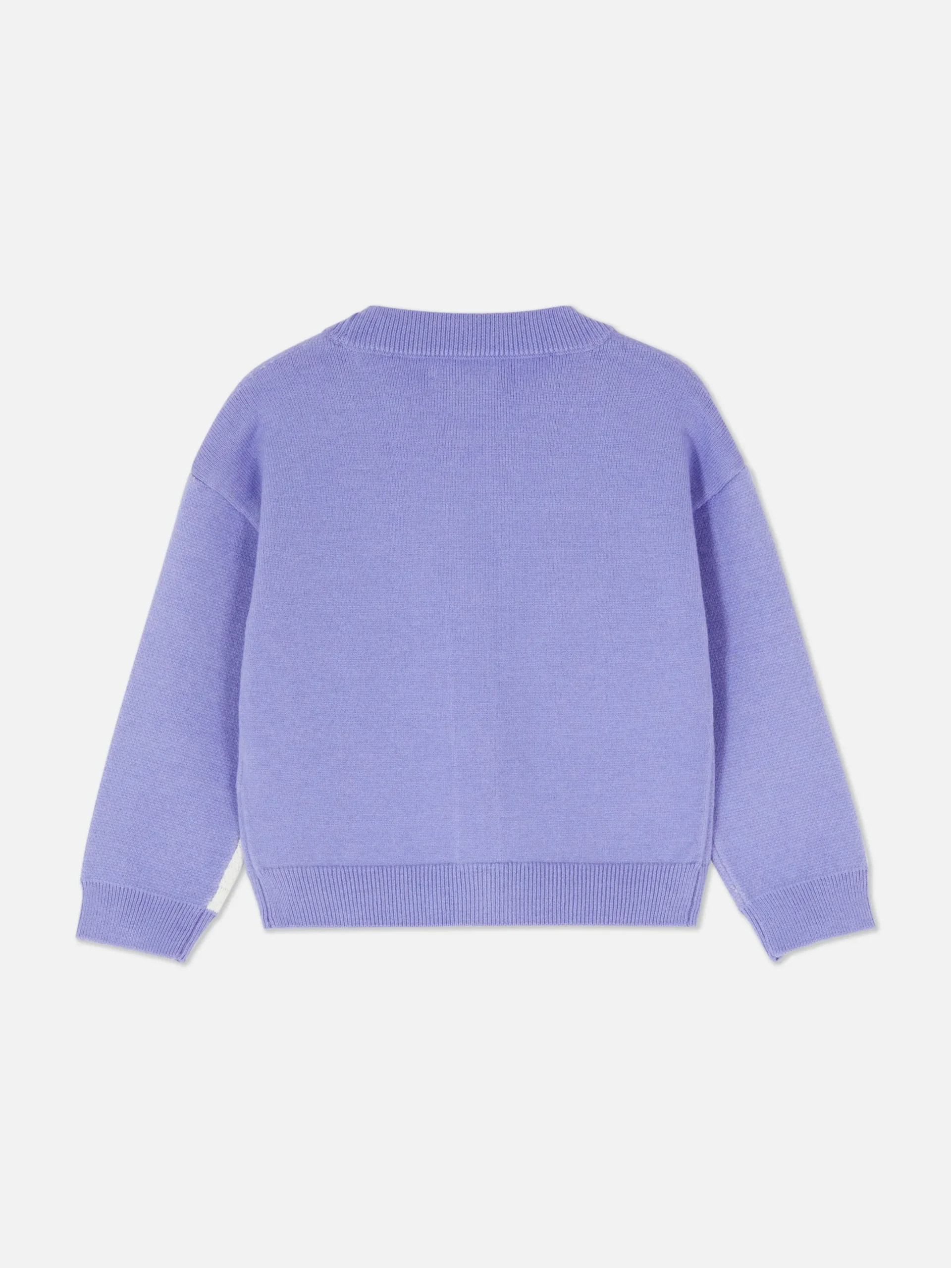 Pulls Et Gilets|Primark Gilet à Col En V Et Motif Licorne Violet