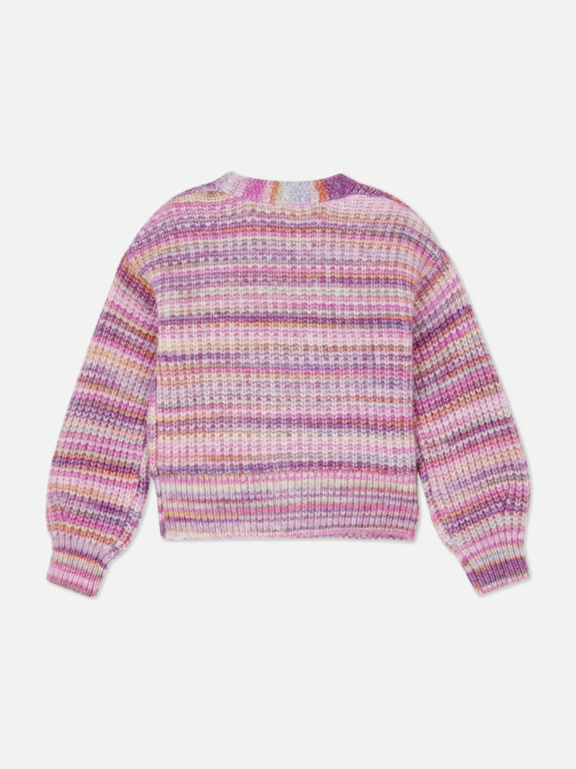 Pulls Et Gilets|Primark Gilet Boutonné à Rayures Multicolore