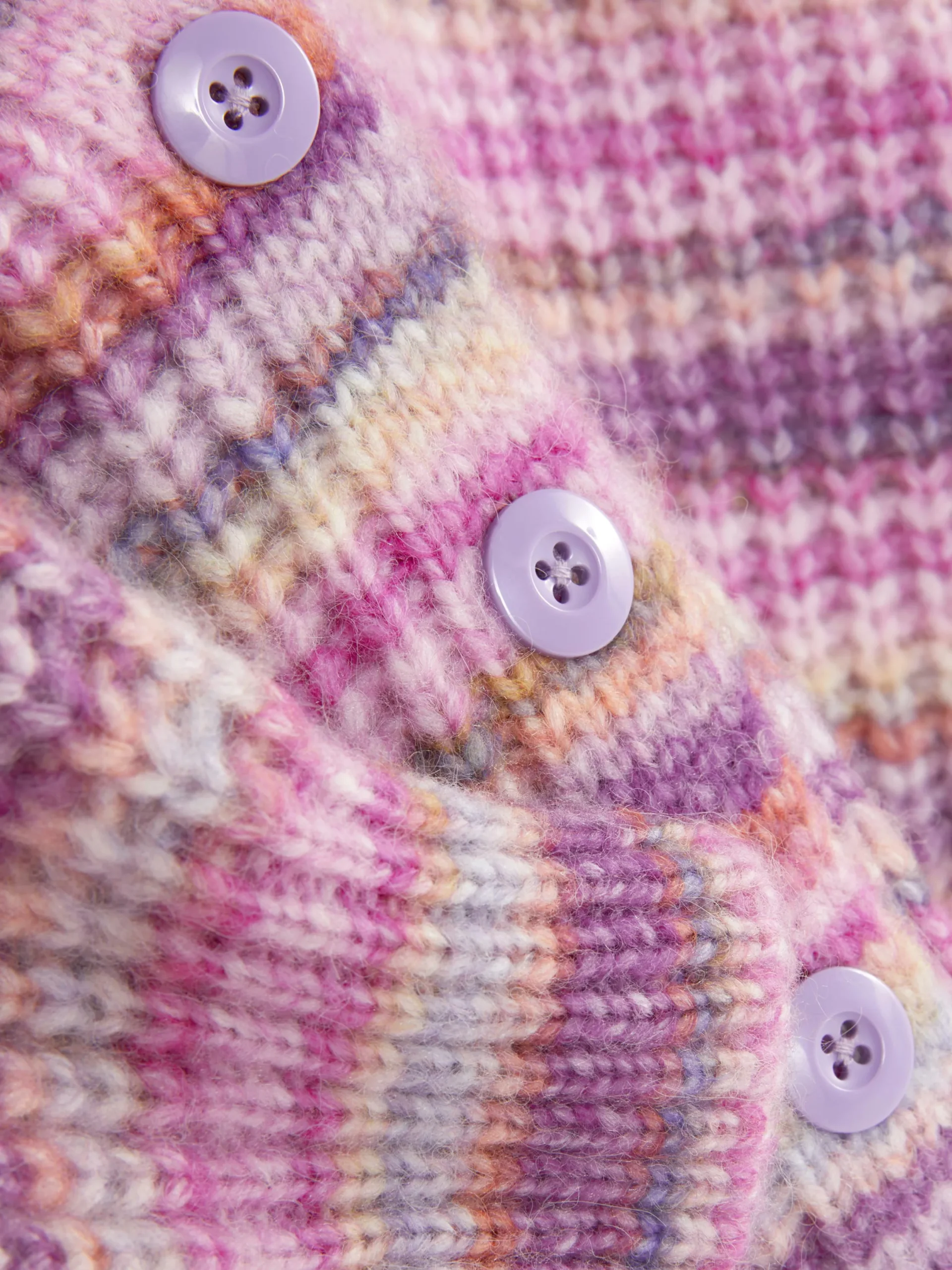 Pulls Et Gilets|Primark Gilet Boutonné à Rayures Multicolore