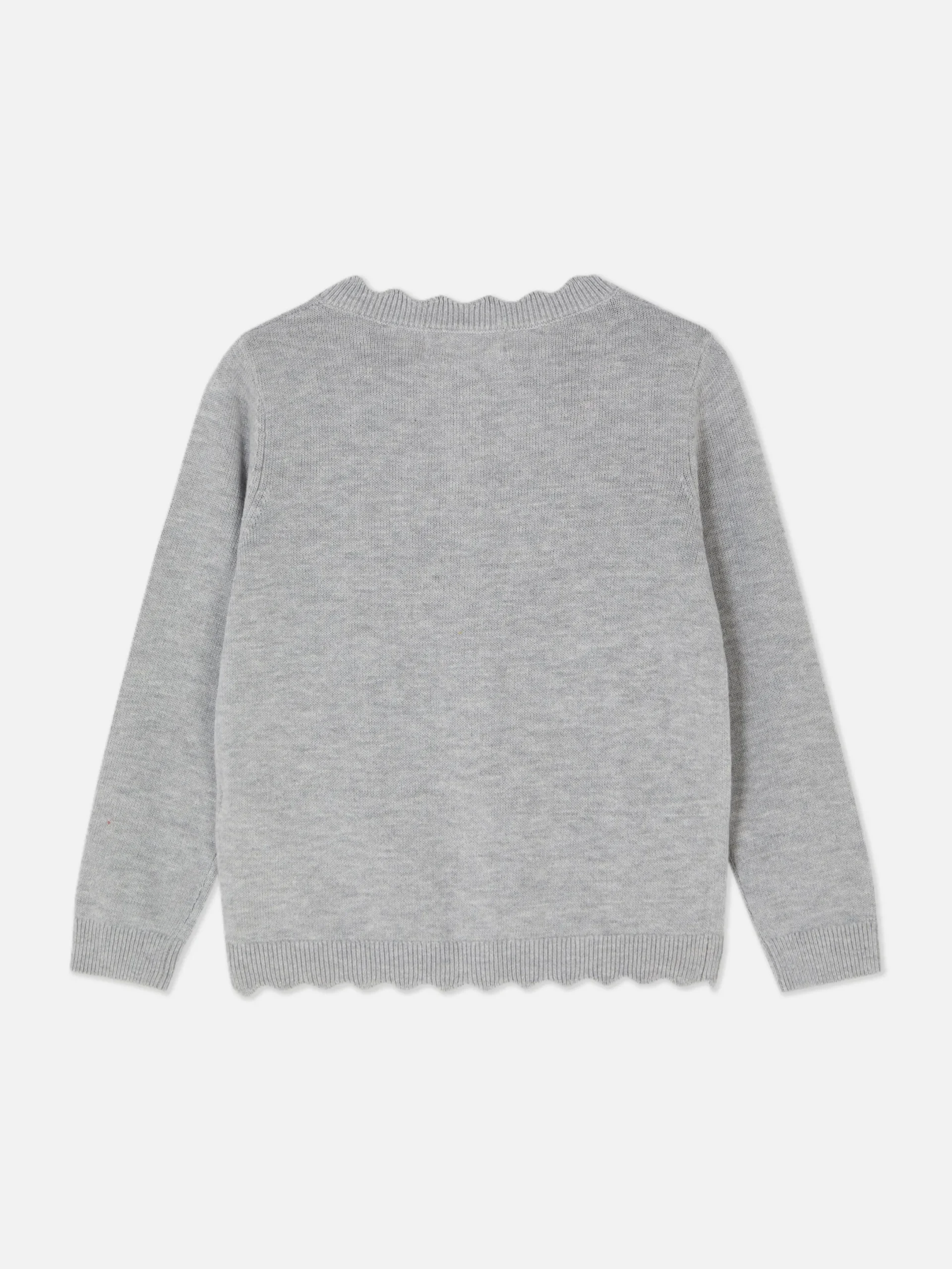Pulls Et Gilets|Primark Gilet Boutonné Festonné Gris