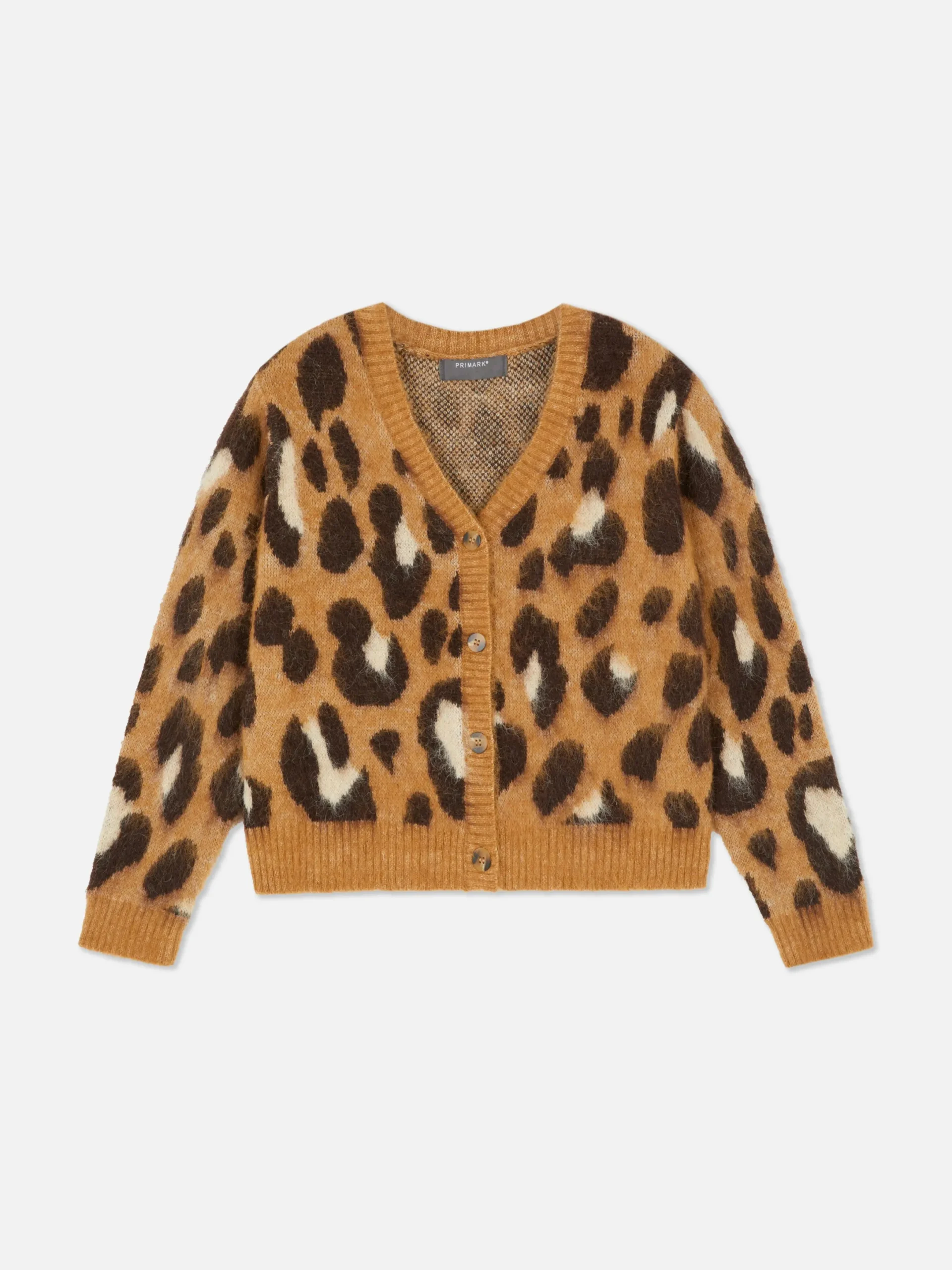 Pulls Et Gilets|Primark Gilet Court à Motif Léopard Multicolore
