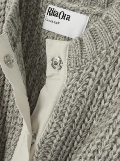Pulls Et Gilets|Primark Gilet De Costume En Maille Rita Ora Gris