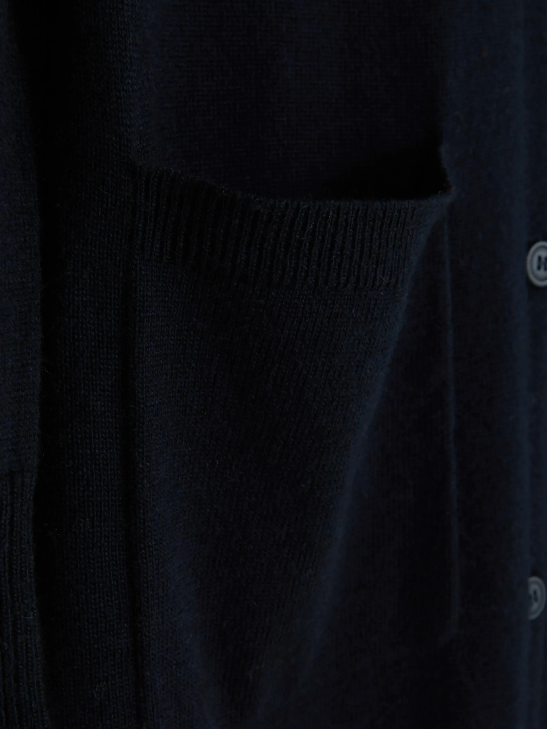 Pulls Et Gilets|Primark Gilet Long Boutonné Bleu marine