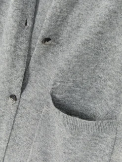 Pulls Et Gilets|Primark Gilet Long Boutonné Gris