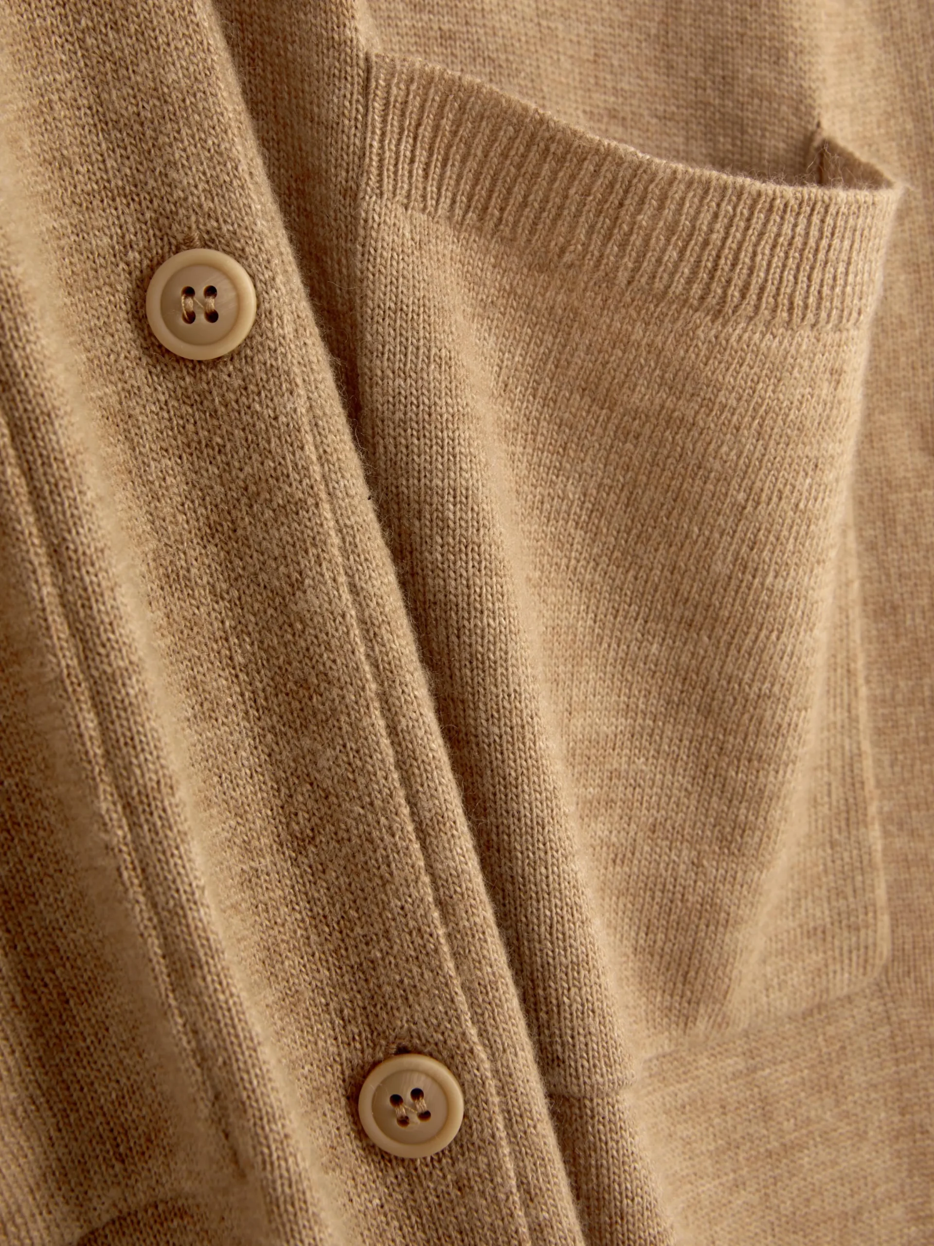 Pulls Et Gilets|Primark Gilet Long Boutonné Camel