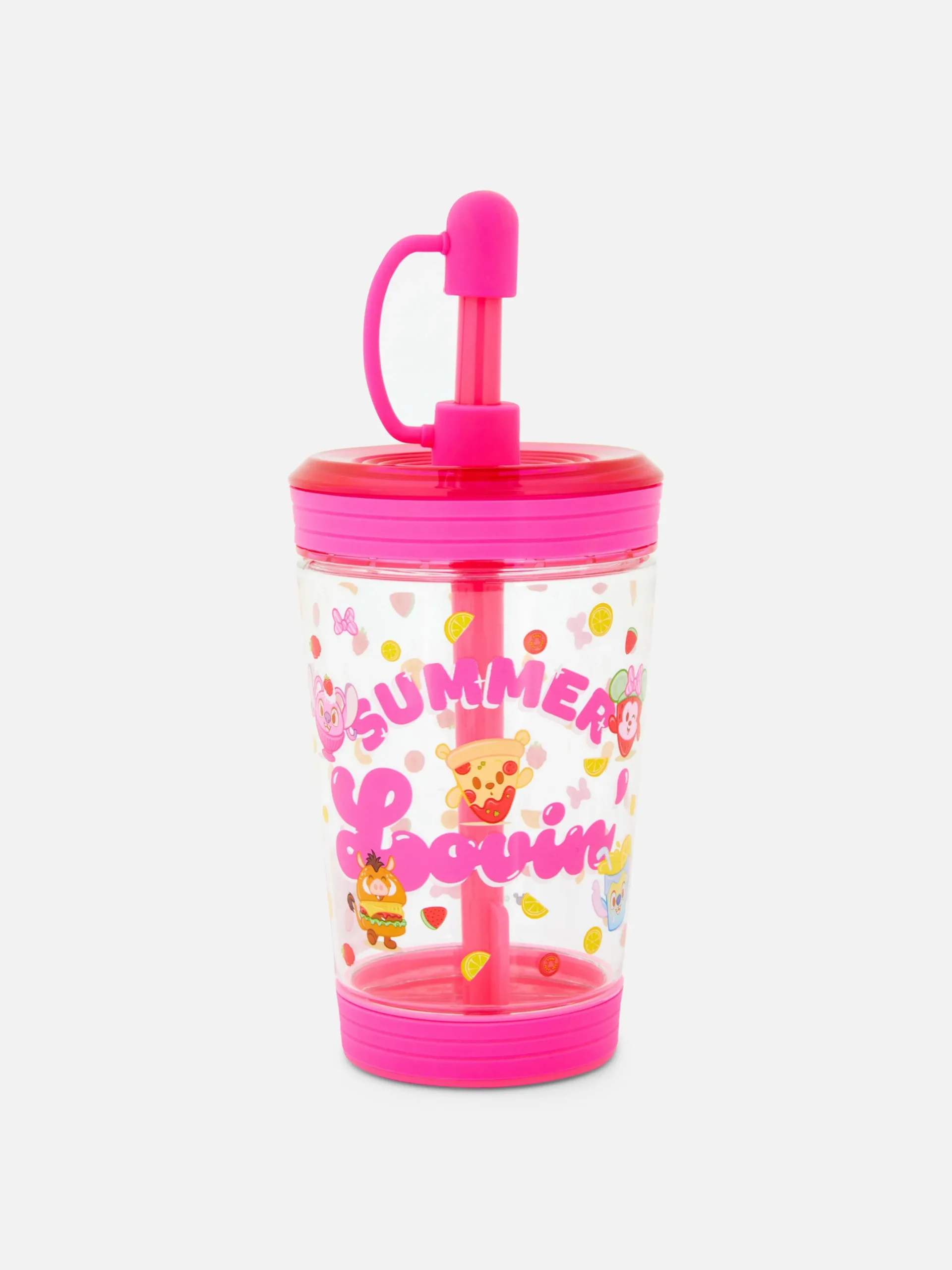 Tasses Et Mugs|Primark Gobelet à Paille Disney Munchlings Rose