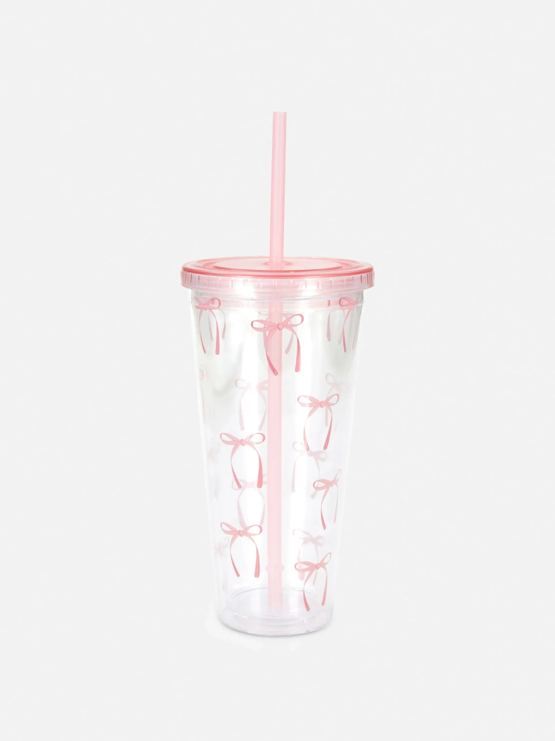 Tasses Et Mugs|Primark Gobelet Avec Paille Rose clair