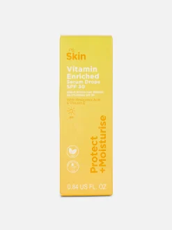 Sérums|Primark Gouttes De Sérum Enrichi En Vitamines FPS 30 PS... Skin Jaune citron