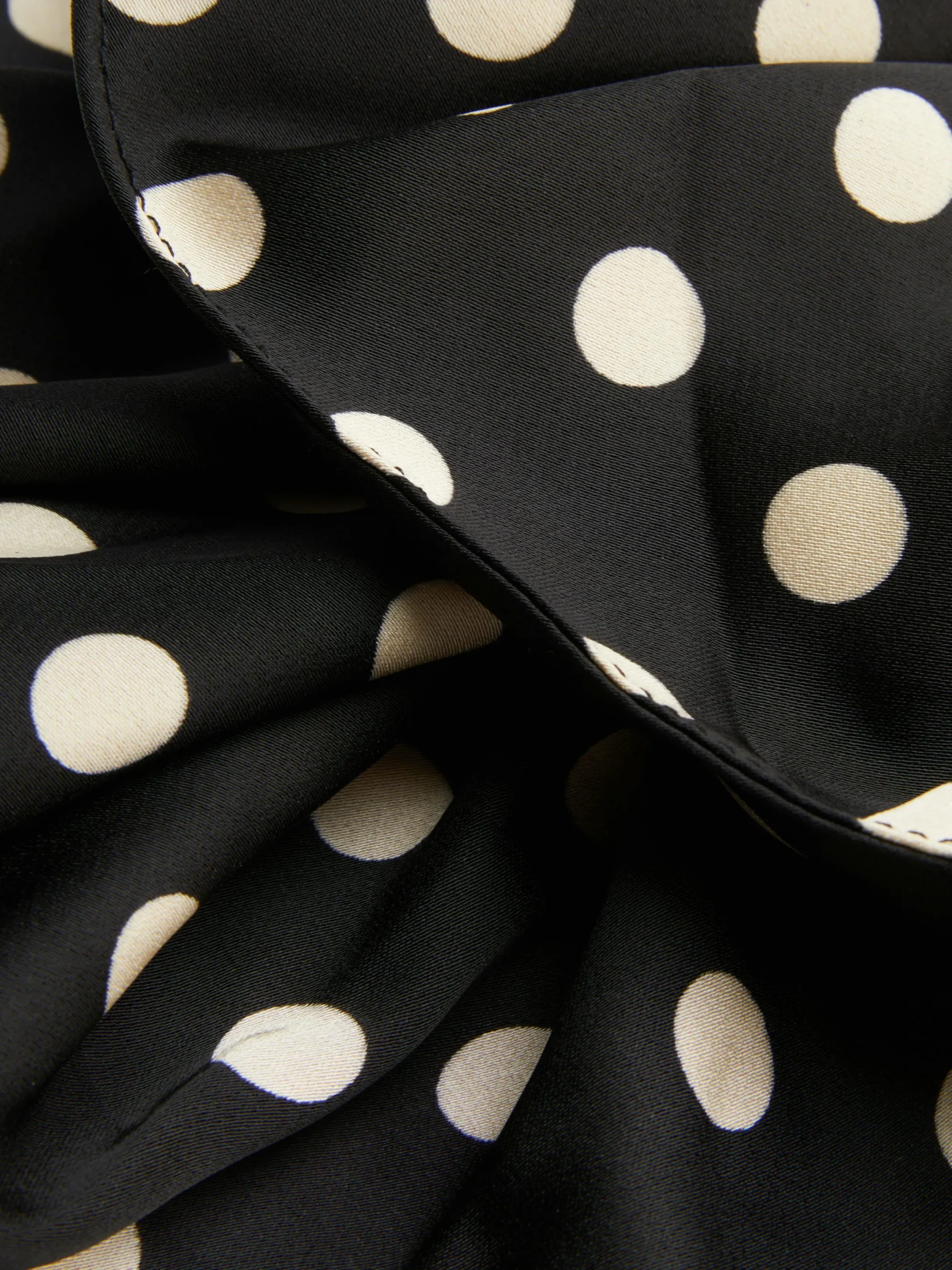 Accessoires Cheveux|Primark Grand Chouchou Cheveux à Pois Noir