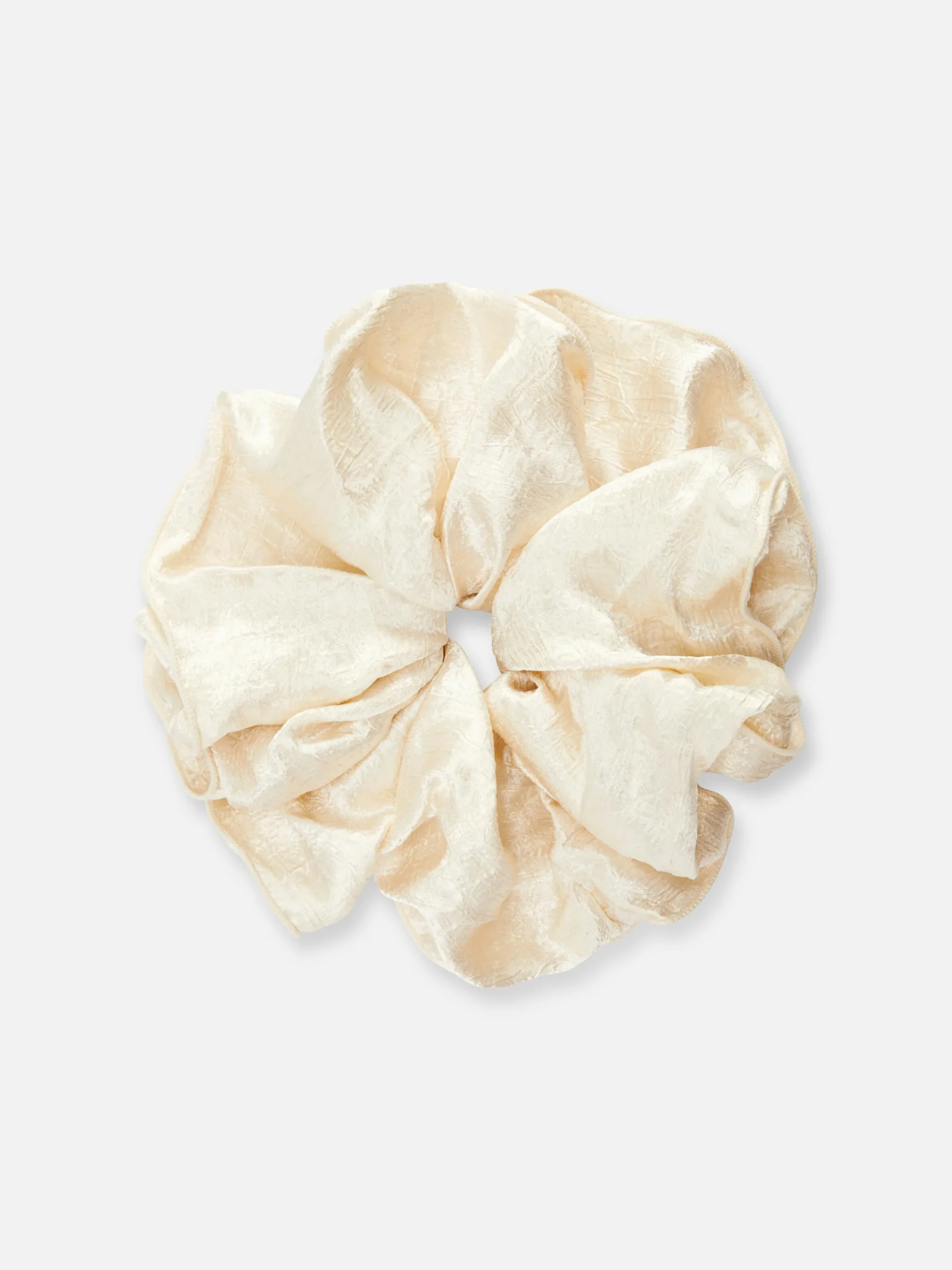 Accessoires Cheveux|Primark Grand Chouchou Cheveux En Satin Rita Ora Crème