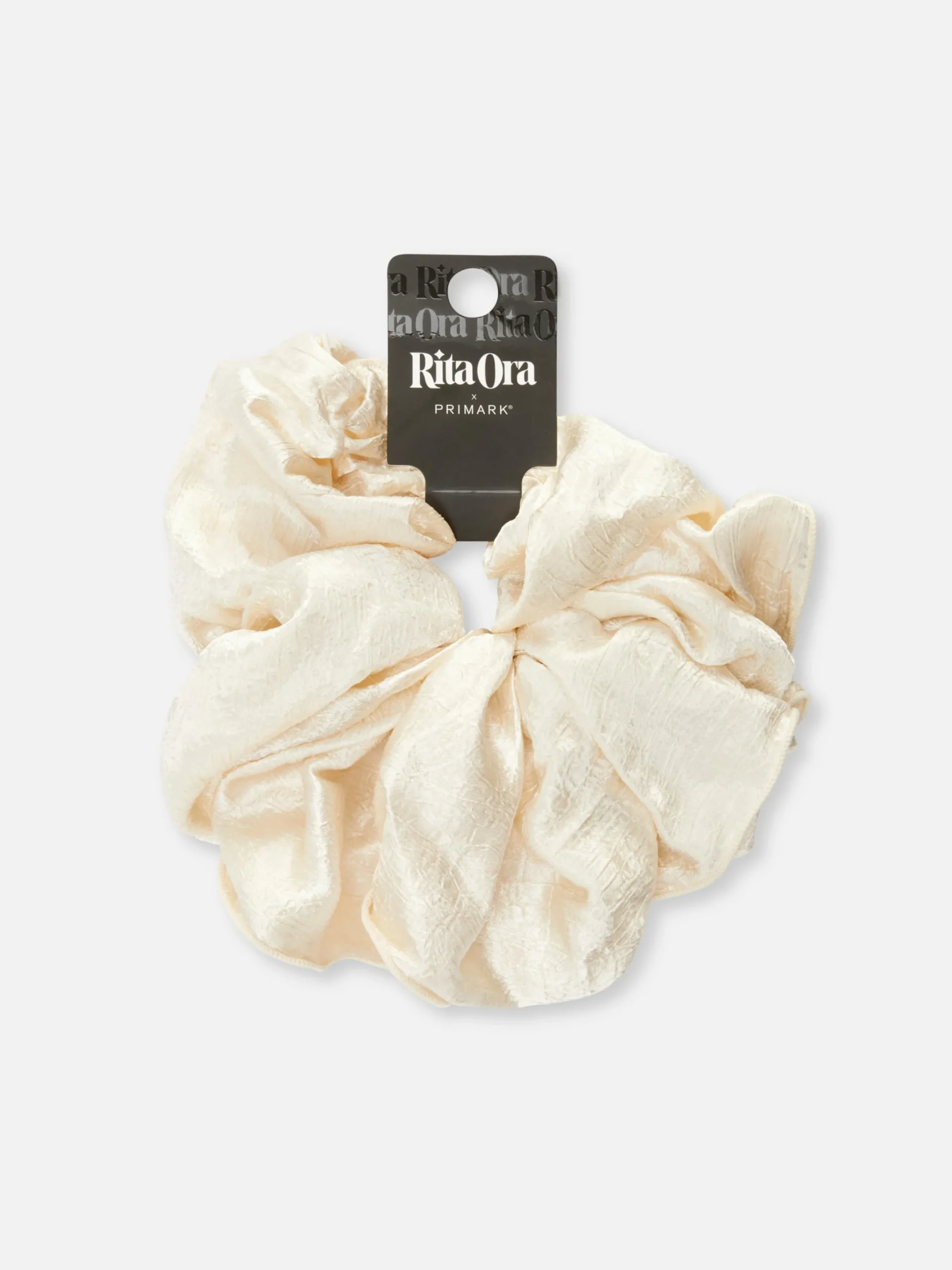 Accessoires Cheveux|Primark Grand Chouchou Cheveux En Satin Rita Ora Crème