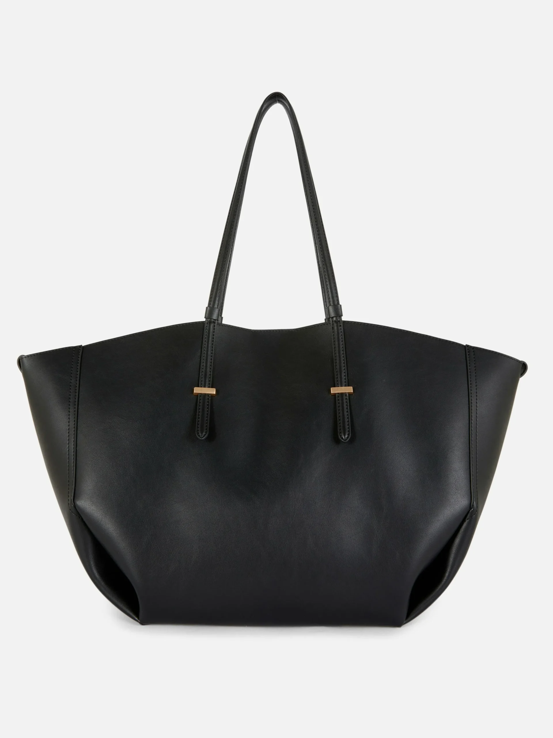 Sacs Et Porte-Monnaie|Primark Grand Fourre-tout En Simili Cuir The Edit Noir