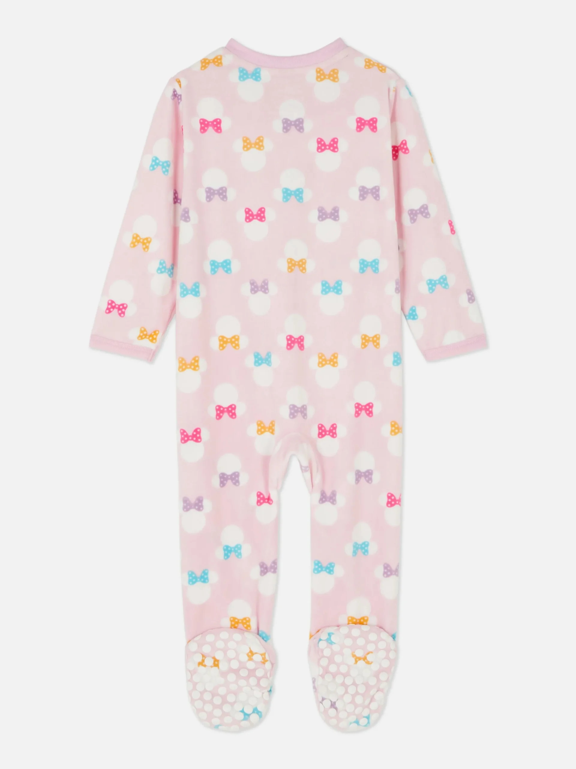Pyjamas Et Vêtements De Nuit|Grenouillères Et Gigoteuses|Primark Grenouillère En Tissu Minky Disney Minnie Mouse Rose