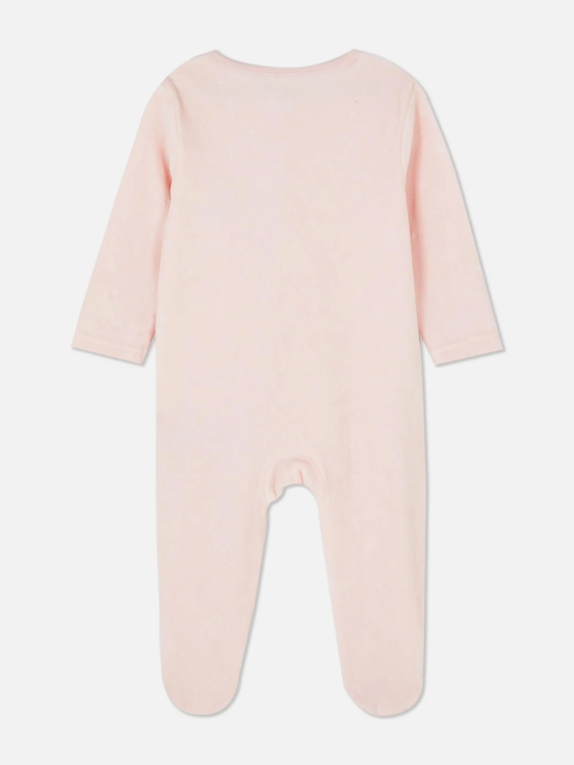 Pyjamas Et Vêtements De Nuit|Grenouillères Et Gigoteuses|Primark Grenouillère Lapin En Velours Rose clair