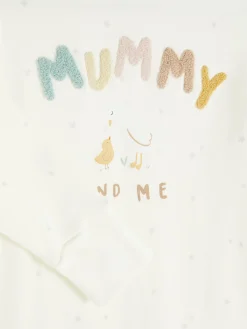 Grenouillères Et Gigoteuses|Primark Grenouillère Mummy And Me Blanc