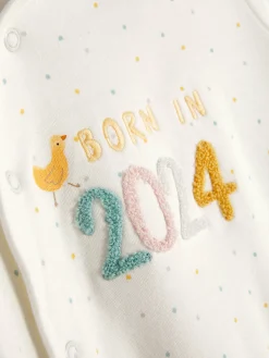 Grenouillères Et Gigoteuses|Primark Grenouillère Pour Bébé Né En 2024 Blanc