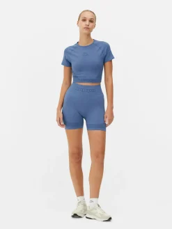 Vêtements De Sport|Primark Haut Court Kappa X à Coordonner Bleu