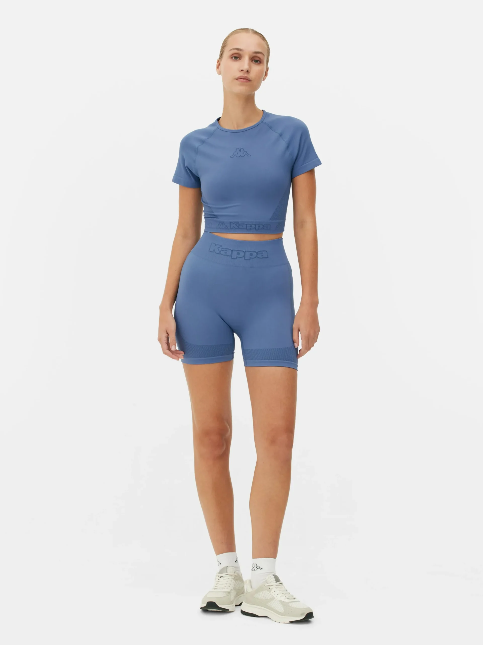 Vêtements De Sport|Primark Haut Court Kappa X à Coordonner Bleu