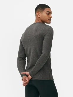 Sous-Vêtements|Vêtements De Sport|Primark Haut Doublé En Molleton à Manches Longues Gris