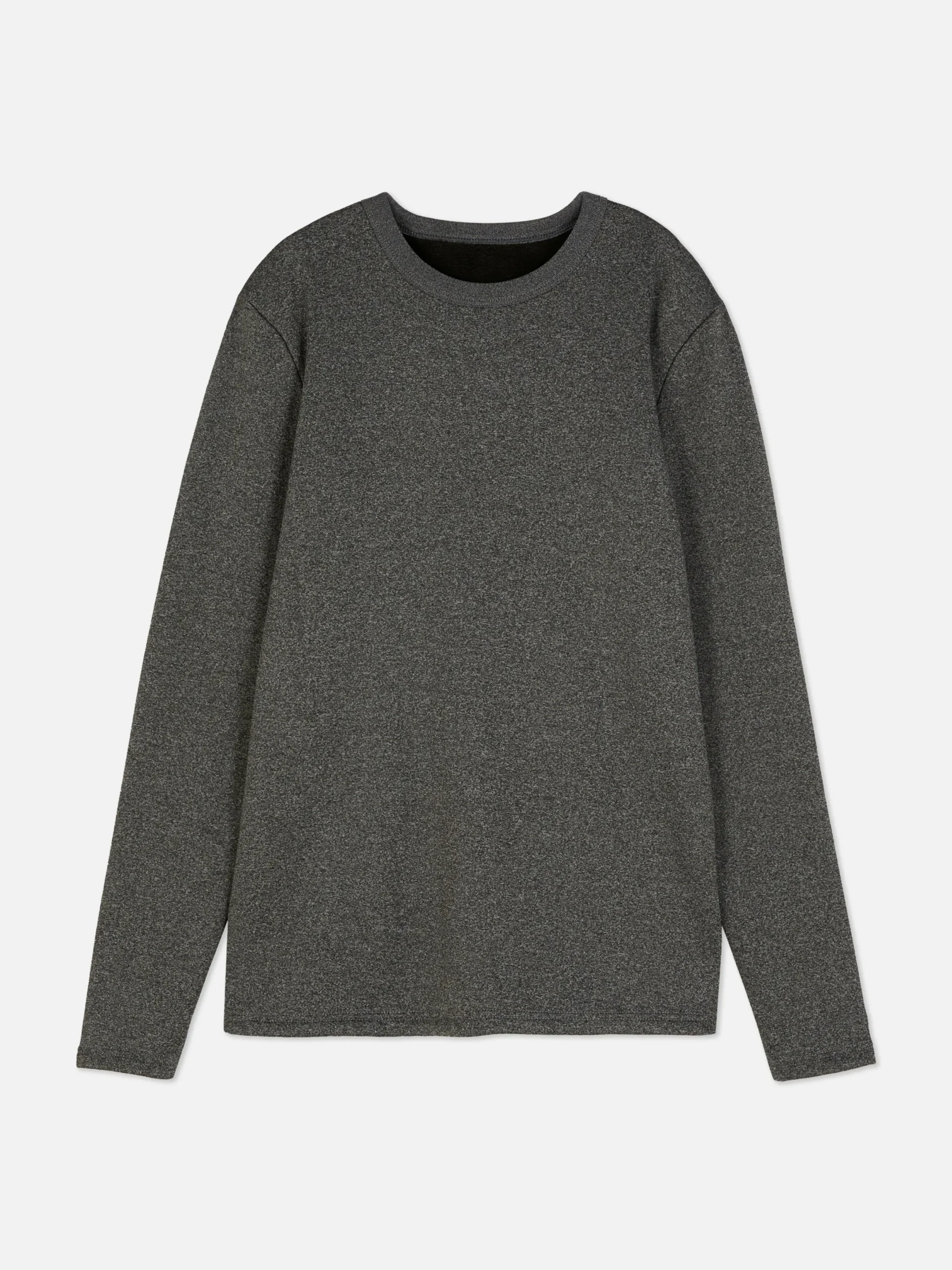Sous-Vêtements|Vêtements De Sport|Primark Haut Doublé En Molleton à Manches Longues Gris