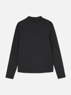 Hauts Et T-Shirts|Vêtements De Sport|Primark Haut Première Couche à Manches Longues Noir