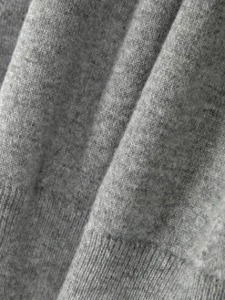 Pulls Et Gilets|Primark Haut Tricoté à Col Et à Manches Longues Gris