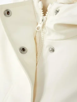 Manteaux Et Vestes|Primark Imperméable à Fermeture Discrète Ivoire