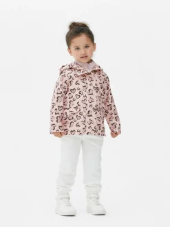 Manteaux Et Vestes|Primark Imperméable à Motif Cœur Léopard Rose
