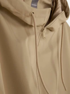 Manteaux Et Vestes|Primark Imperméable Caoutchouté à Capuche Camel