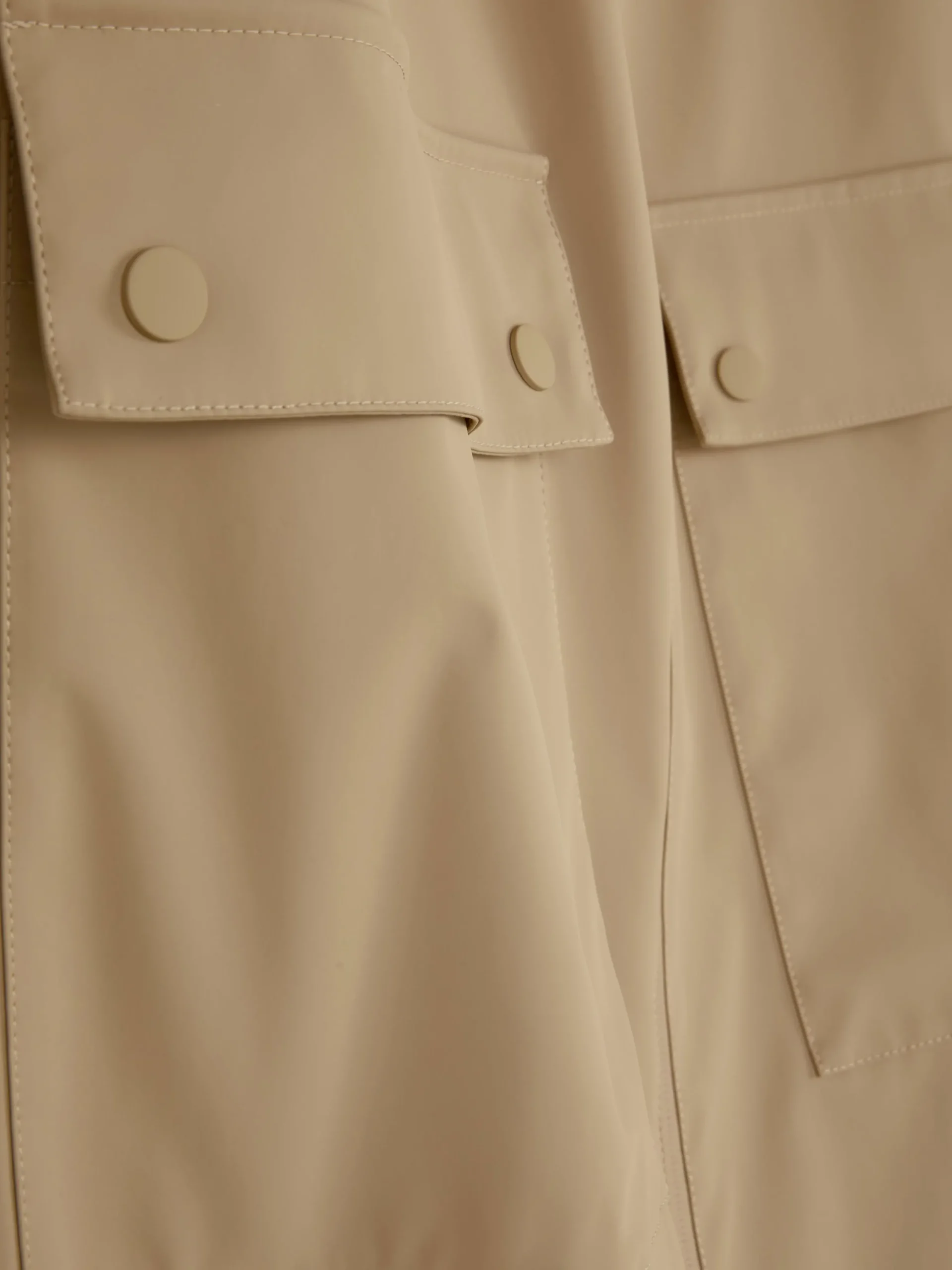 Manteaux Et Vestes|Primark Imperméable Caoutchouté à Capuche Camel
