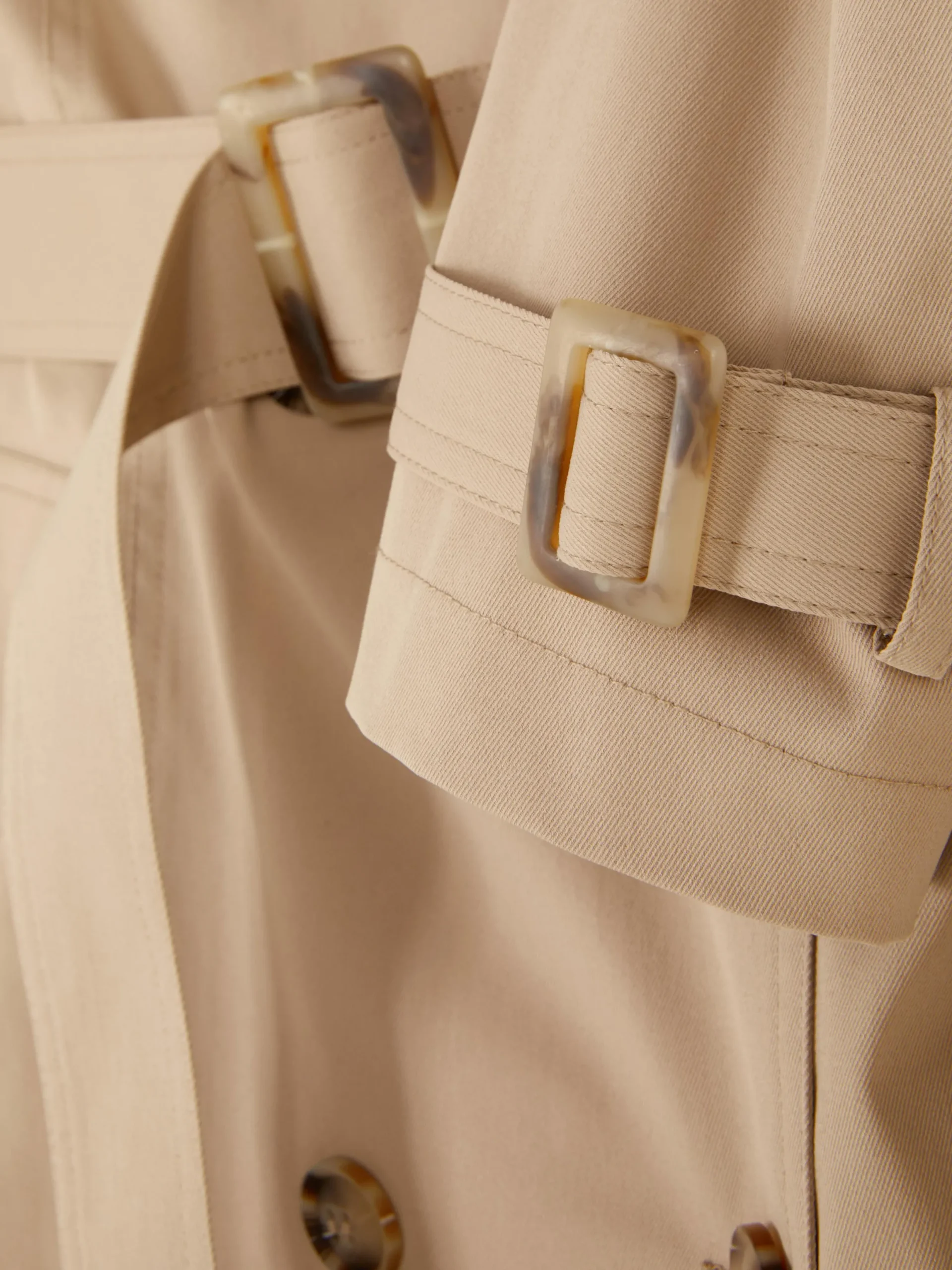 Manteaux Et Vestes|Primark Imperméable Croisé Classique Camel