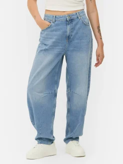 Jean|Primark Jean Barrel Bleu clair