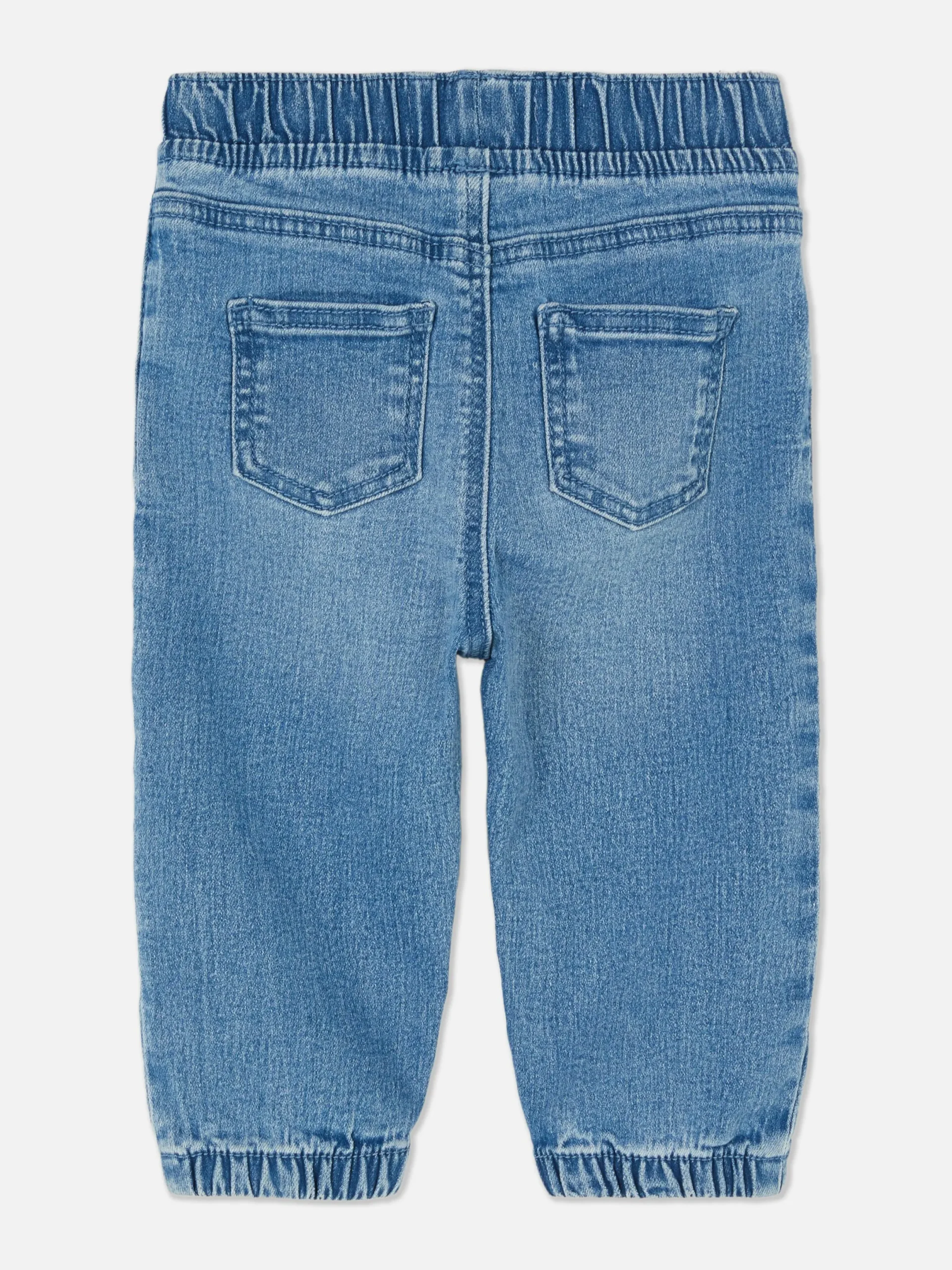 Pantalons Et Leggings|Primark Jean Denim à Revers Bleu moyen