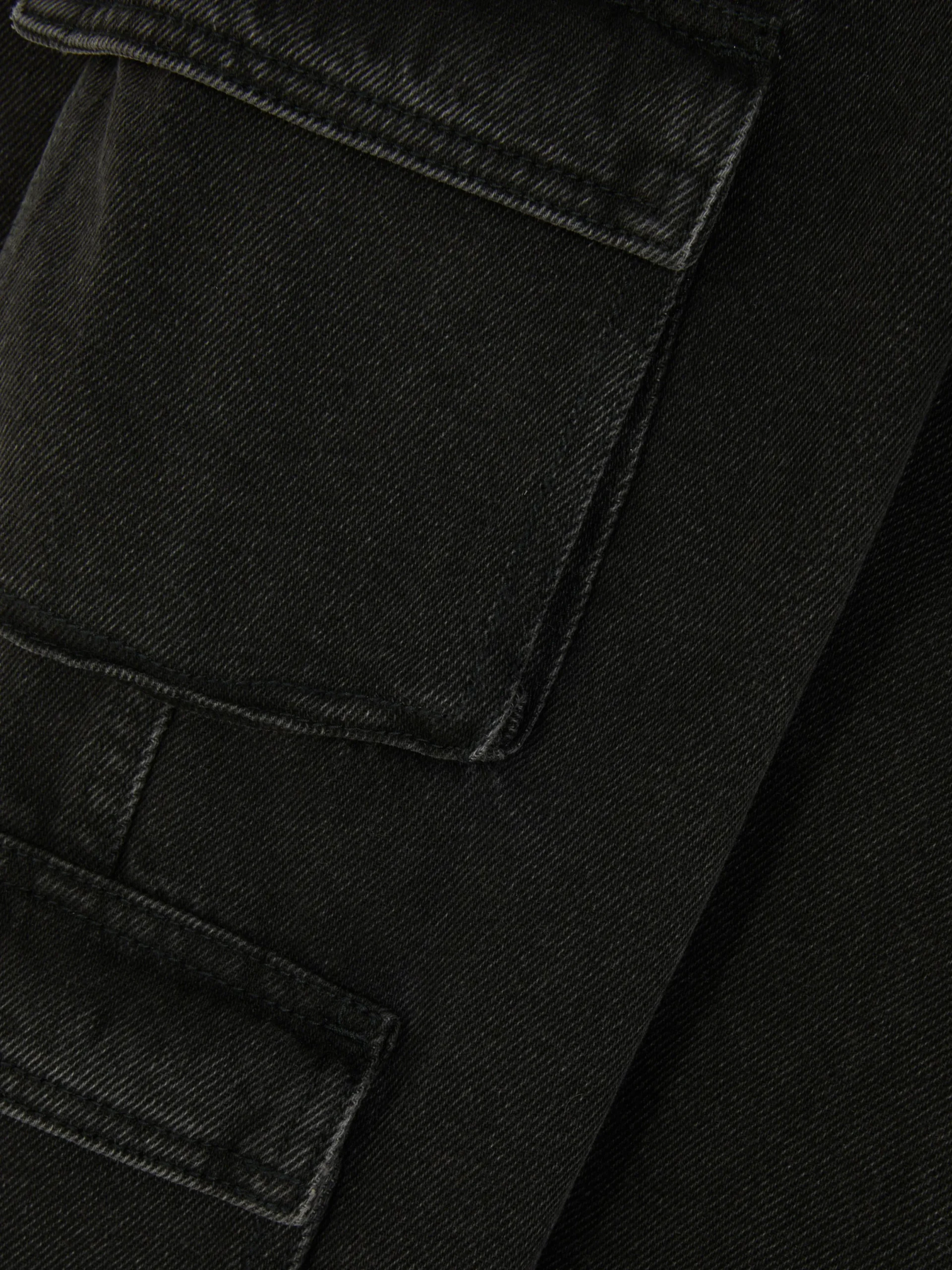 Jean|Primark Jean Denim Cargo Noir