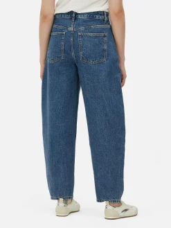 Denim|Jean|Primark Jean Denim Coupe Barrel Bleu moyen