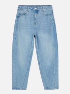 Denim|Jean|Primark Jean Denim Coupe Barrel Bleu clair