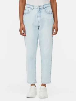 Denim|Jean|Primark Jean Denim Coupe Mom Bleu clair