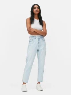 Denim|Jean|Primark Jean Denim Coupe Mom Bleu clair