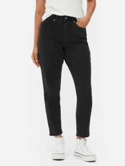 Denim|Jean|Primark Jean Denim Coupe Mom Noir