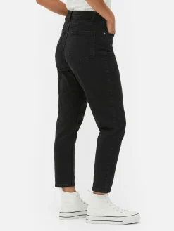 Denim|Jean|Primark Jean Denim Coupe Mom Noir