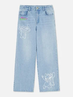 Jean|Primark Jean Denim Disney Stitch Bleu